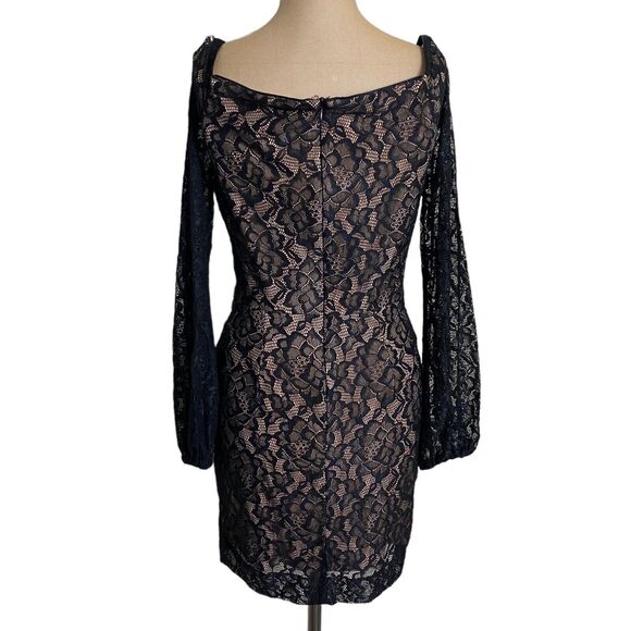 Dress the Population Lace Mini Dress New - Picture 5 of 10
